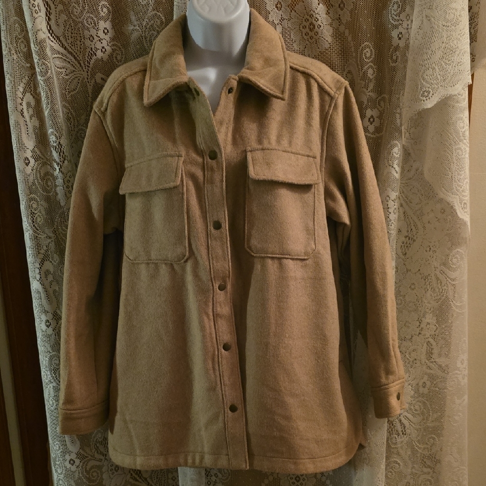 New Old Navy Women's Size S Beige Utility‎ Jacket